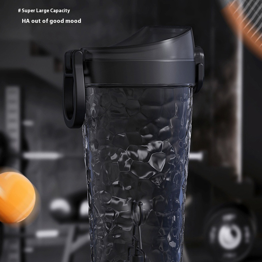 Premium Electric Protein Shaker Bottle with Lockable Blender, USB Rechargeable & Built-in Lithium Battery, Leak-Proof Design, BPA-Free, No Additives, Portable Blender Cup for Protein Shakes, Smoothies, Shakes