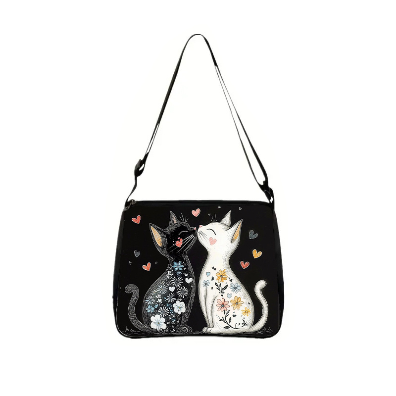 Image of Karrzory Cute Series, Zipper, Lightweight, Fashionable, Simple, Adjustable Shoulder Strap, Durable Large Crossbody Bag, Crossbody Bag