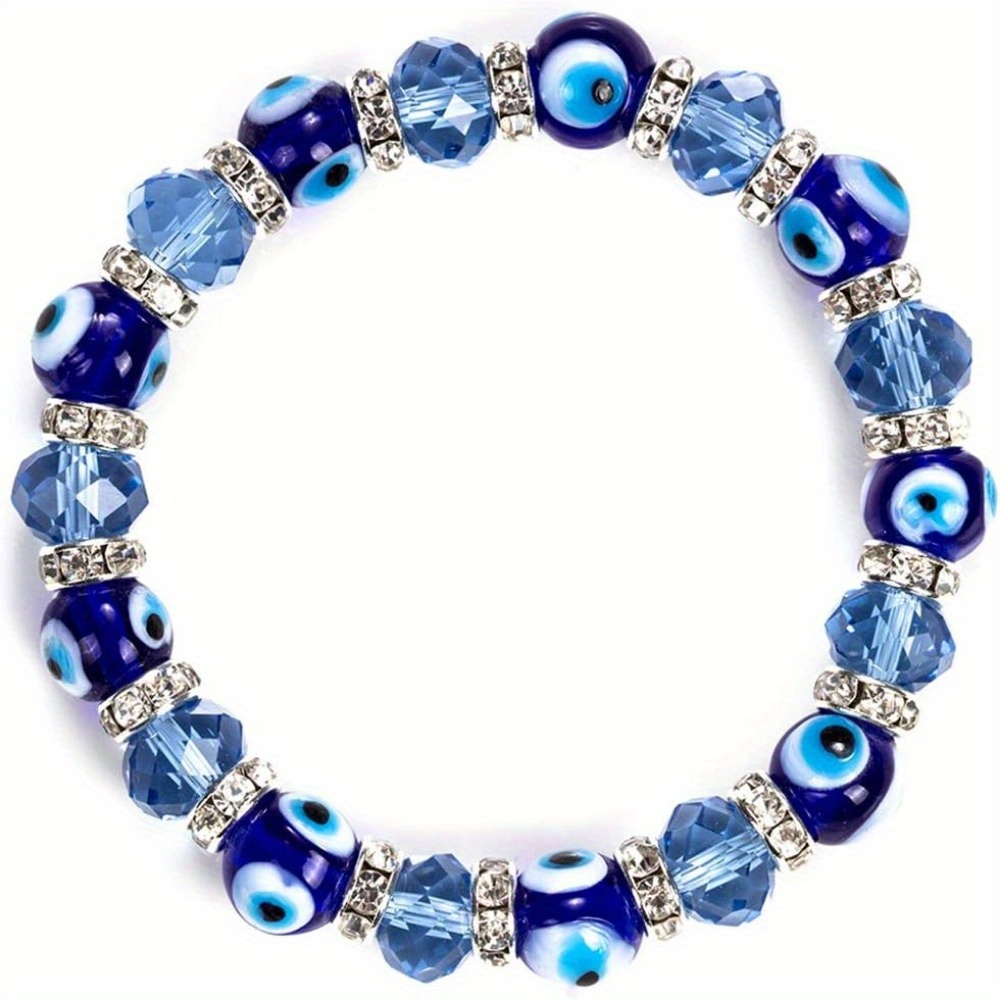 

Evil Eye Bead Bracelet Meaning Beaded Glass Beads Bracelet Women Jewelry