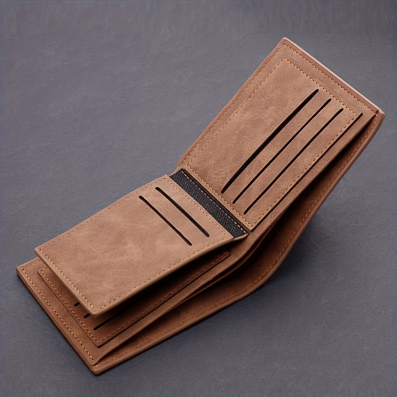 

Pu Wallet Interlayer Purse Multiple Purse , For Men