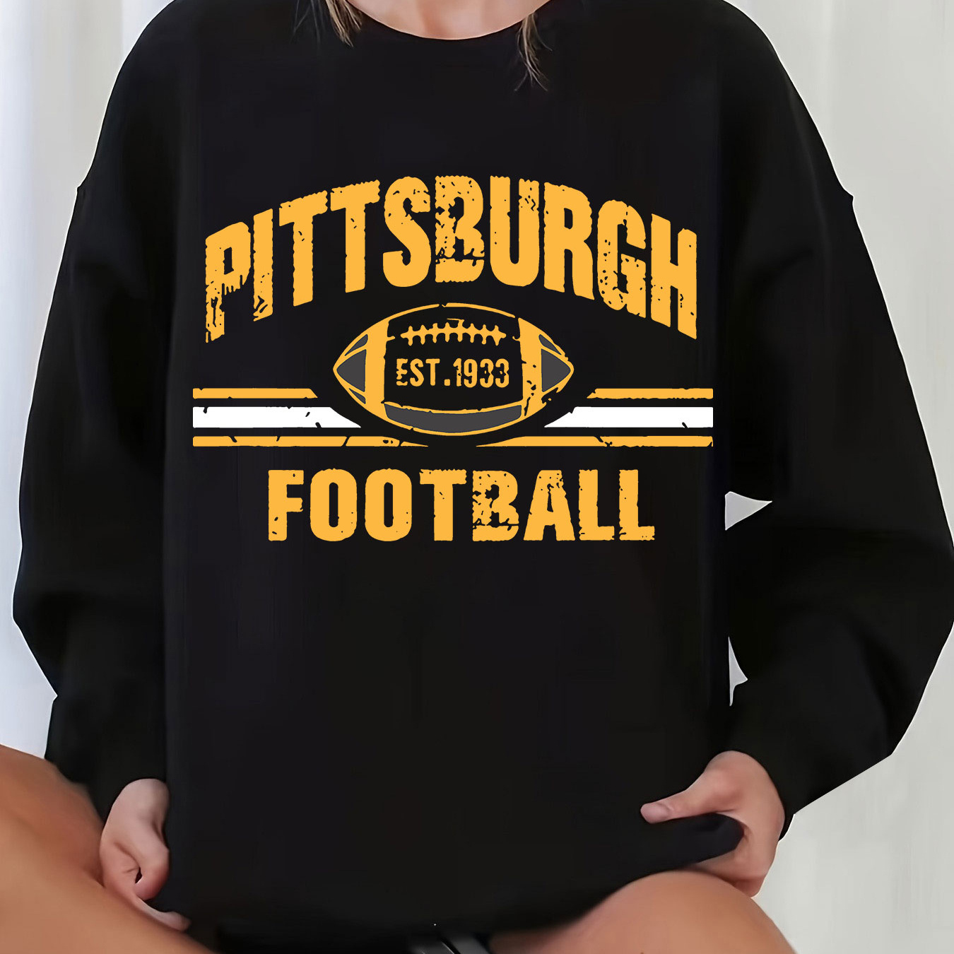 

Sweatshirt - Long Sleeve For Women, Stretchy Polyester ,