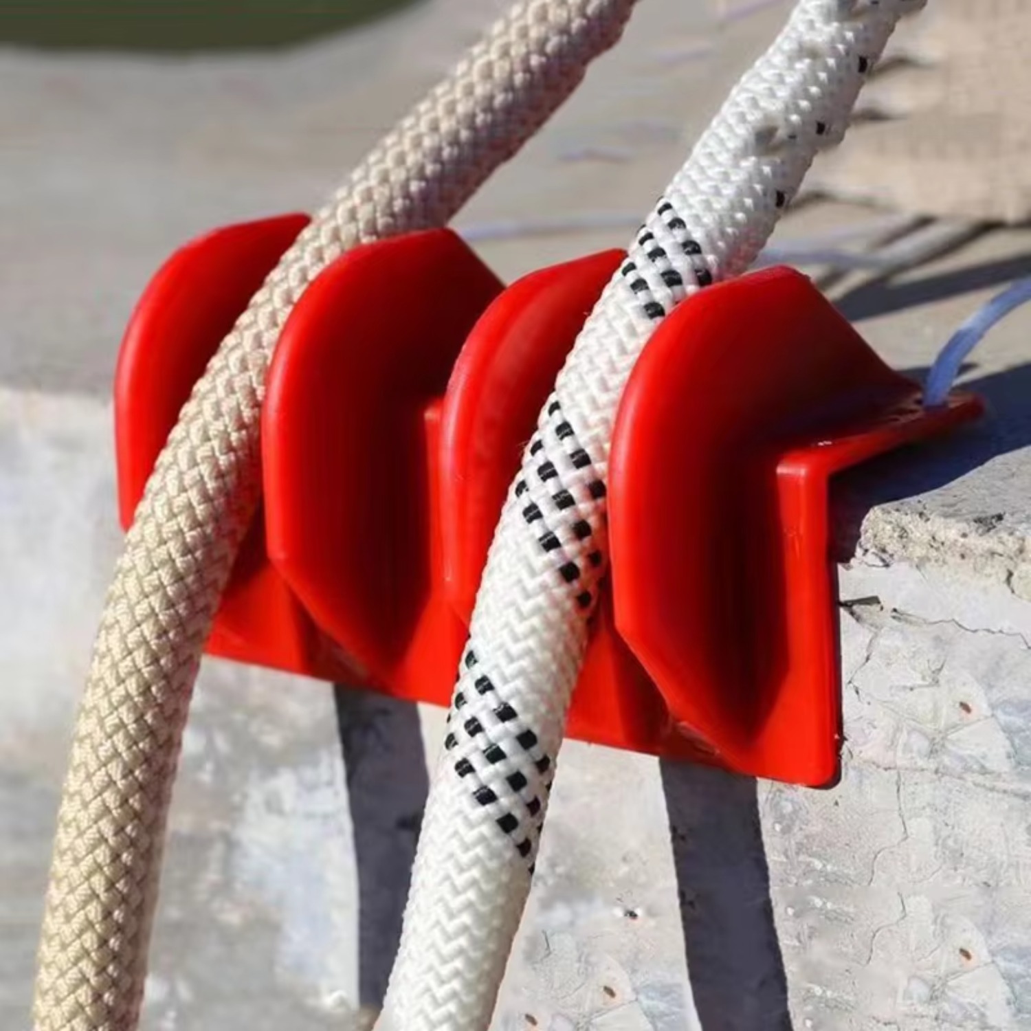 TEMU 2pcs Rope Collector And Corner Guard: Rope Protector Of High Strength Right Angle Rope Protector Guard For 20mm Diameter Rope