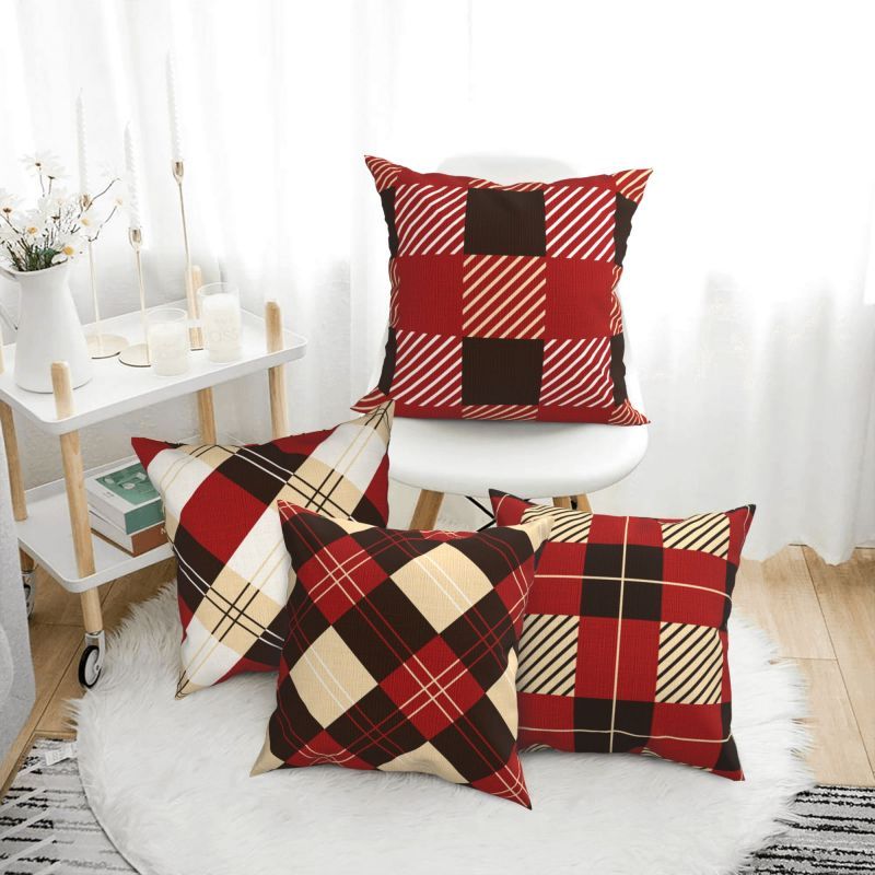 Modern Red Throw Cushions Modern Red Throw Pillow Covers Woven