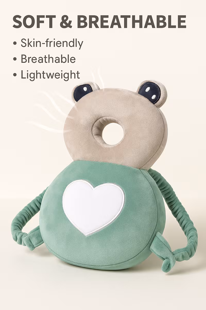 1 anti fall pillow safety anti collision cushion with fixed cross strap adjustable shoulder strap style pillow cartoon and comfortable unisex best gift for babies and summer suitable for christmas and easter gifts Product details 2