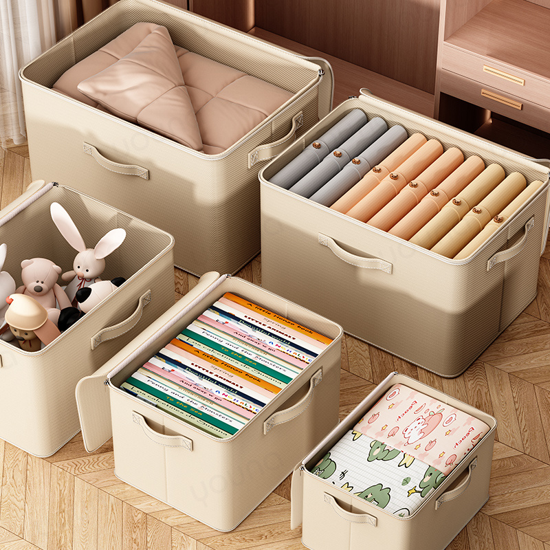 Multifunctional Lockable Storage Box, Thickened Steel Frame