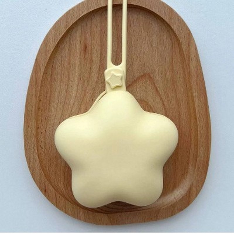 TEMU Pentagram-shaped Silicone Storage Pouch With A Portable, Hangable Design. Made Of High Quality And Material For . Hung On The Side Of A Backpack