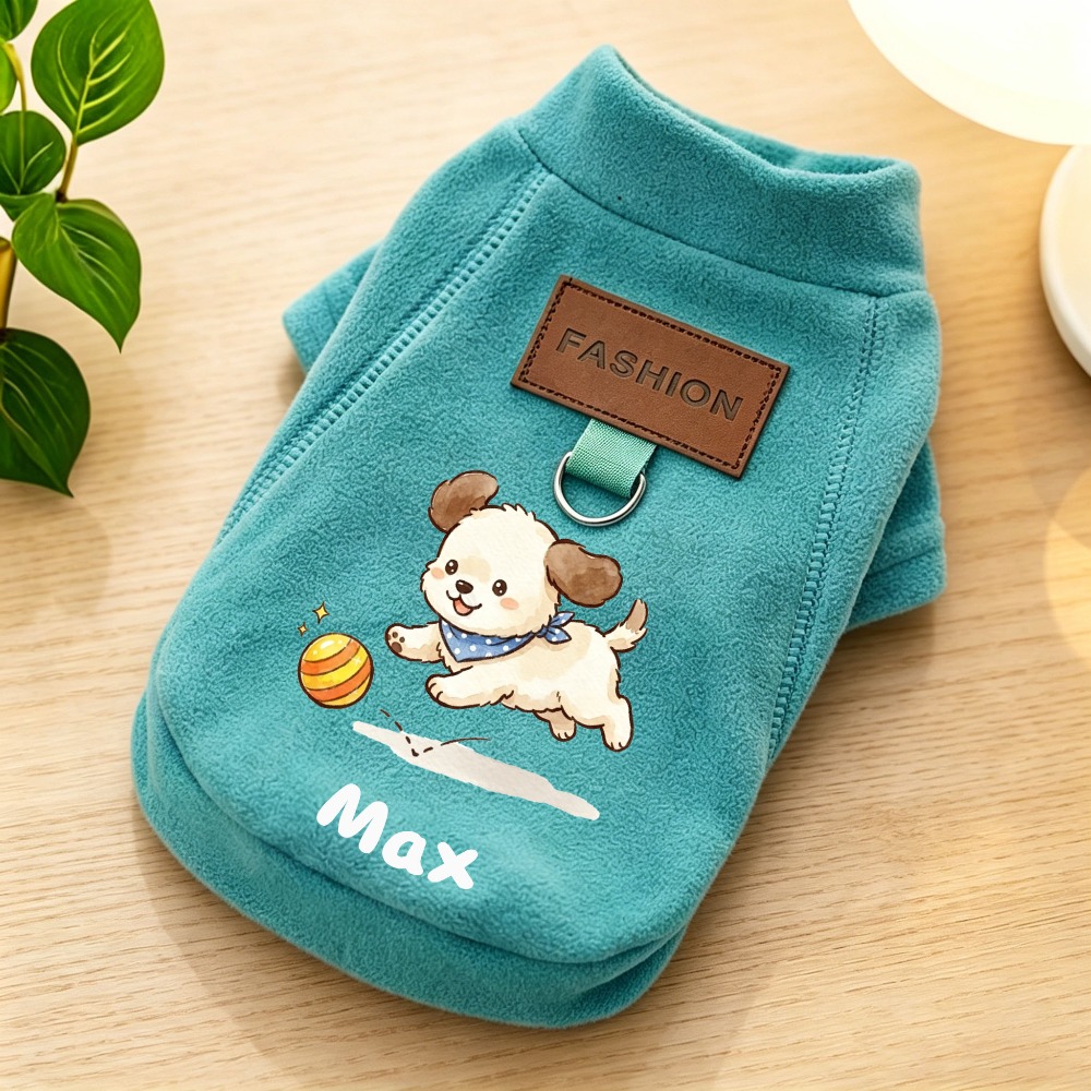TEMU Custom Dog Clothing, Pet Sweatshirt, Suitable For Autumn And Winter , Sweaters And Coats For Small Dogs, Universal For Medium And Small Dogs,