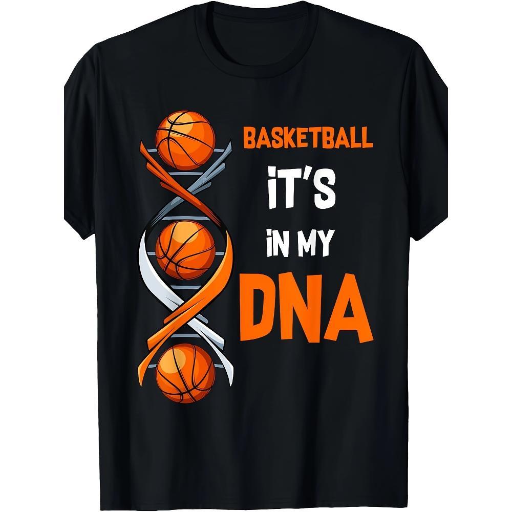 Men's Vintage Basketball T-Shirt - "It's in My DNA"