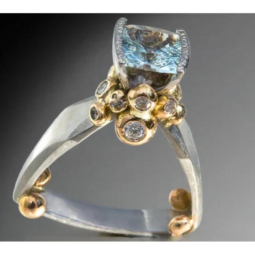 TEMU Luxurious Ring For Women, A Banquet Engagement.