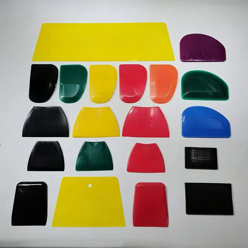 20pcs atomic ash scraper putty scraper rubber soft rubber   blade auto sprayer dust   artifact tool set
