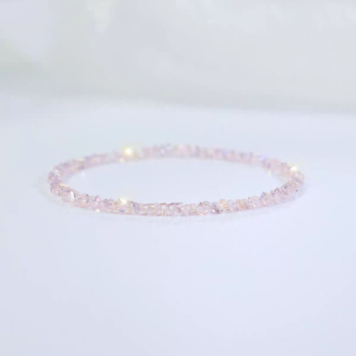Women's Crystal Elastic Rope Stackable Bead Bracelet