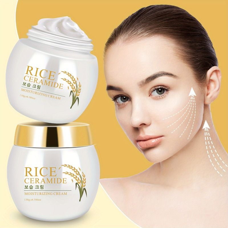 rice ceramide moisturizing cream deep hydration dry - Temu