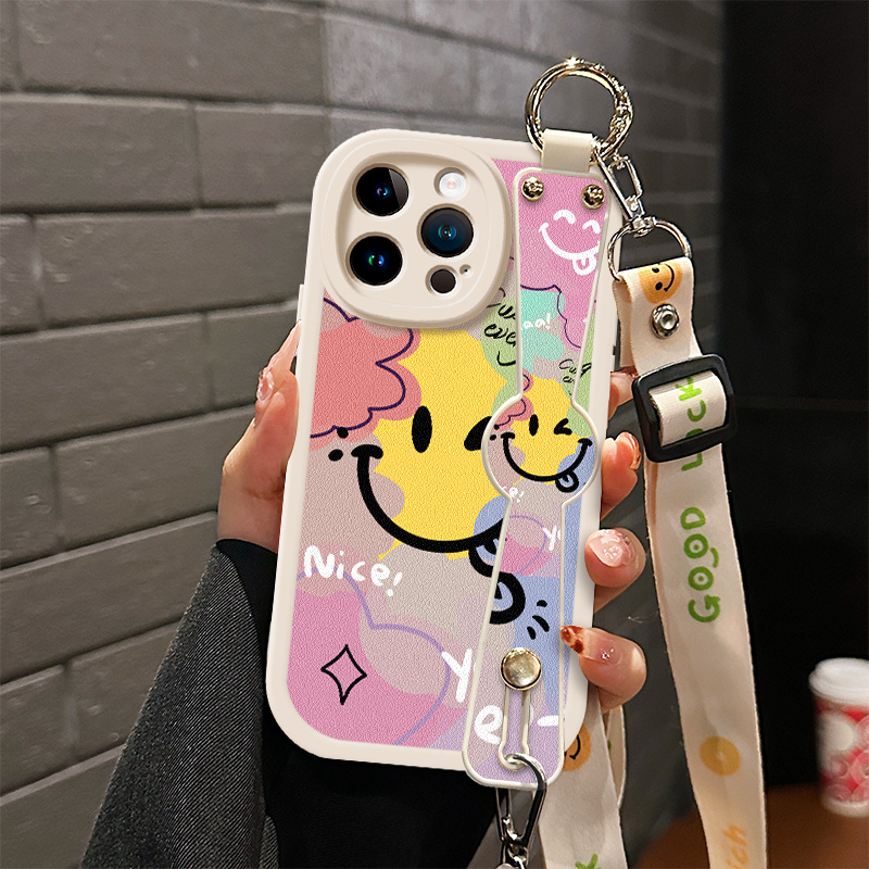 TEMU Phone Case: Colorful Puzzle Face, For Iphone17 Iphone 16 16e 16promax 16plus 15 Pro 15promax 14 Pro 13 Pro 12 15 14 13 11 Phone Case,