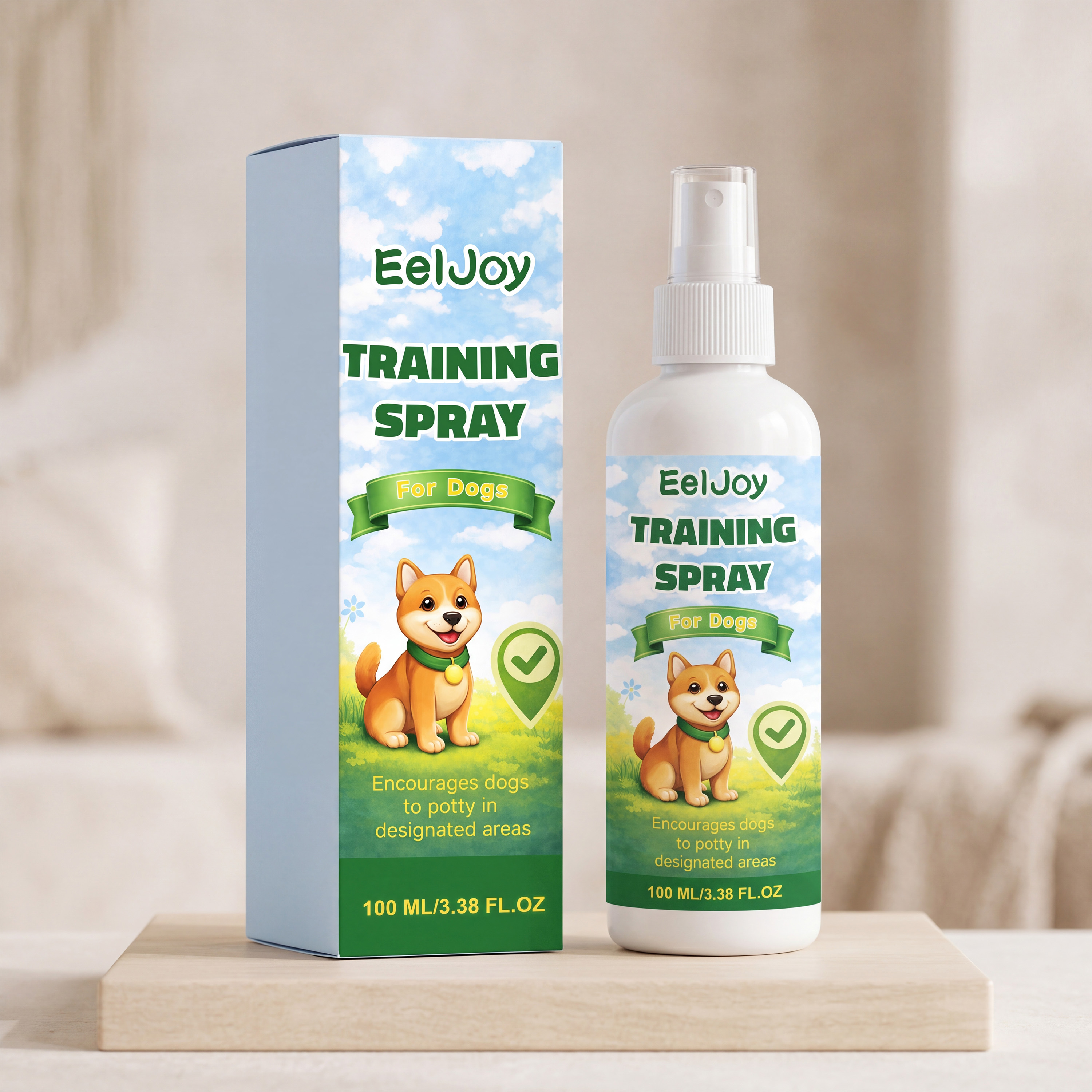   dog potty training spray daily training guide for puppies convenient spray for potty positioning Product details 1