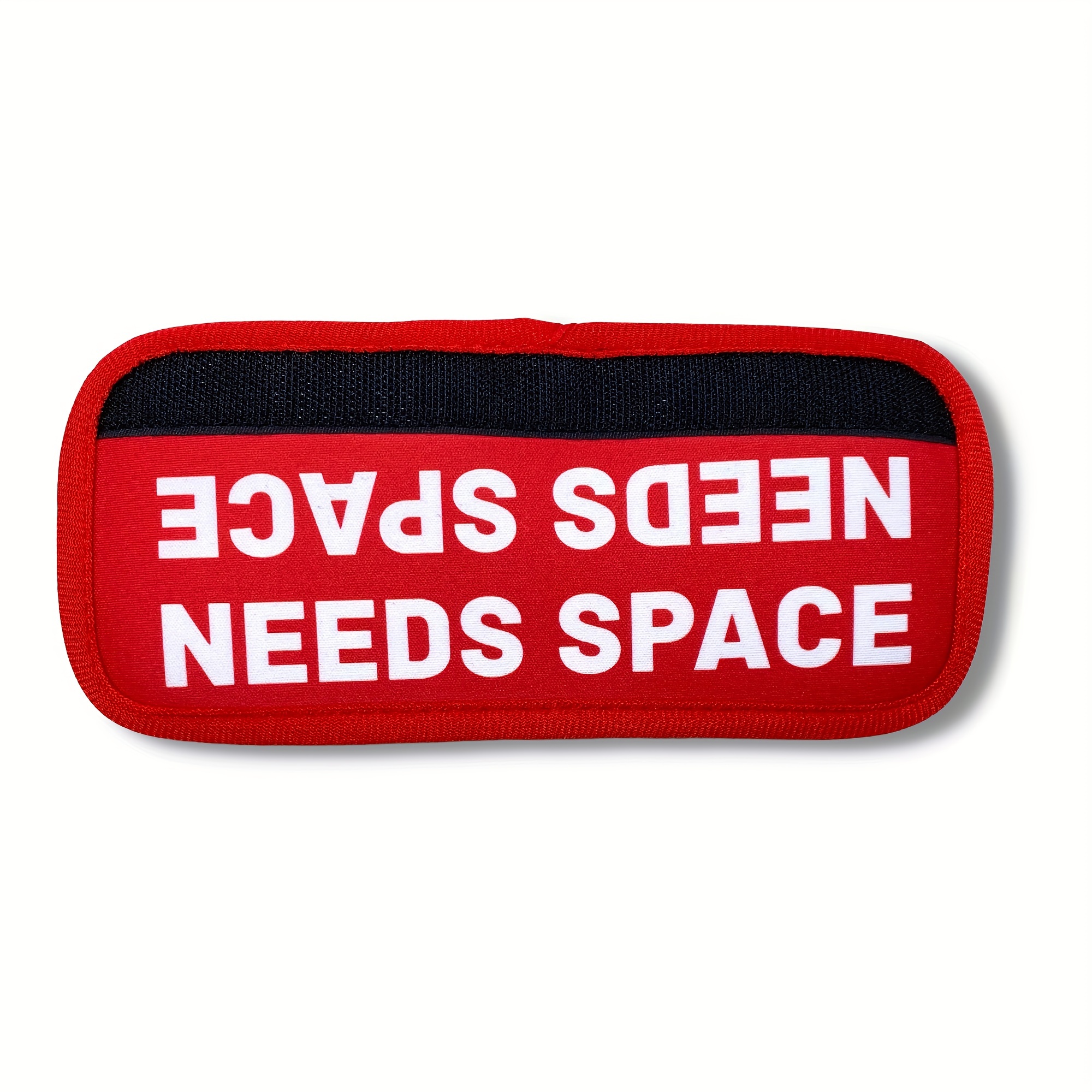 TEMU 1pc Collar con correa para perro para pasear, con de advertencia, cara, muy , proporciona advertencia temprana para accidentes paseas a tus