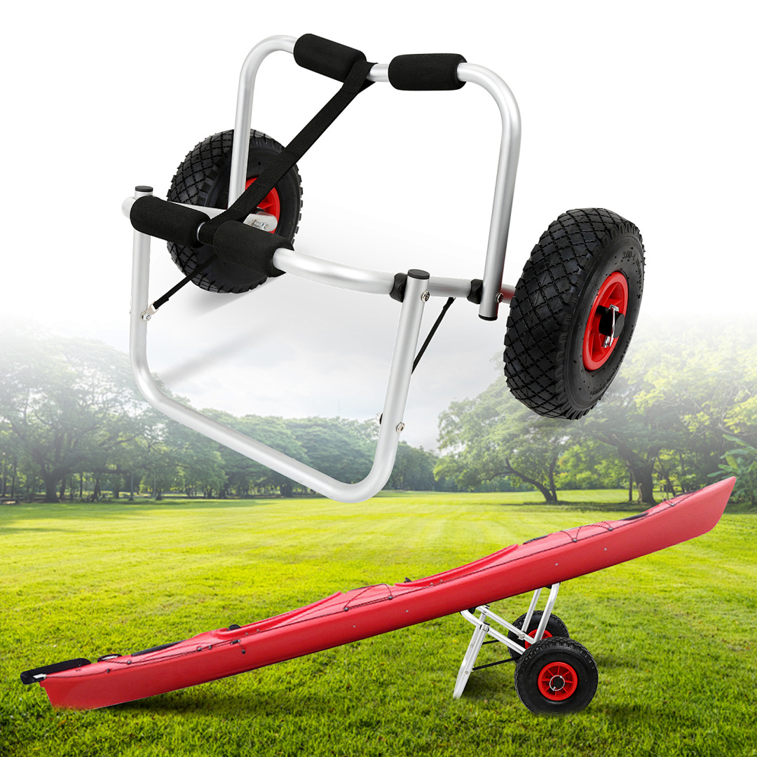 E-shop Kayak Trolley Faltbarer Bootsanhänger für Surfbretter Professionelle Erweiterungen SUP Trolley Angelkajaks Kajak für Alle Bootsbaue Faltbares