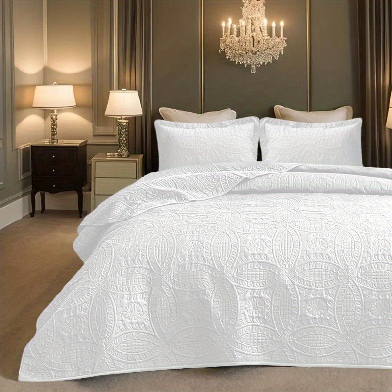 Shop Direct 24 Quilted Bedspread Single Bed Throws for Bedroom Decor