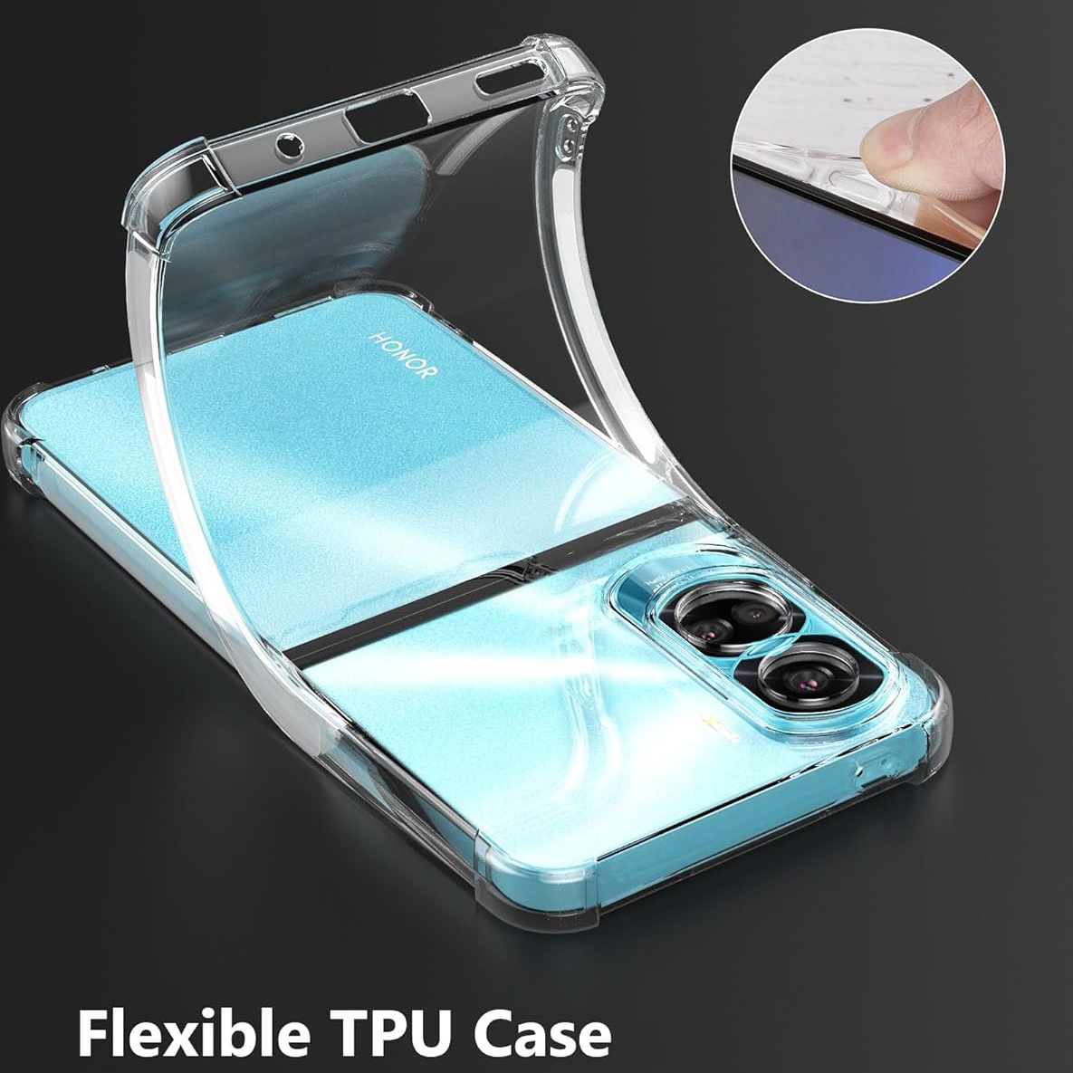 Coque Souple TPU Pour Honor 90 Lite 5G - Marque Kwmobile - Neuf Sous Blister