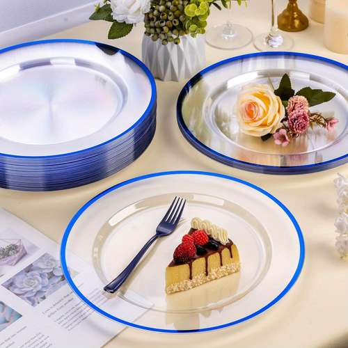 Clear Charger Plates Clear And Gold Rope Chargers 13u2033