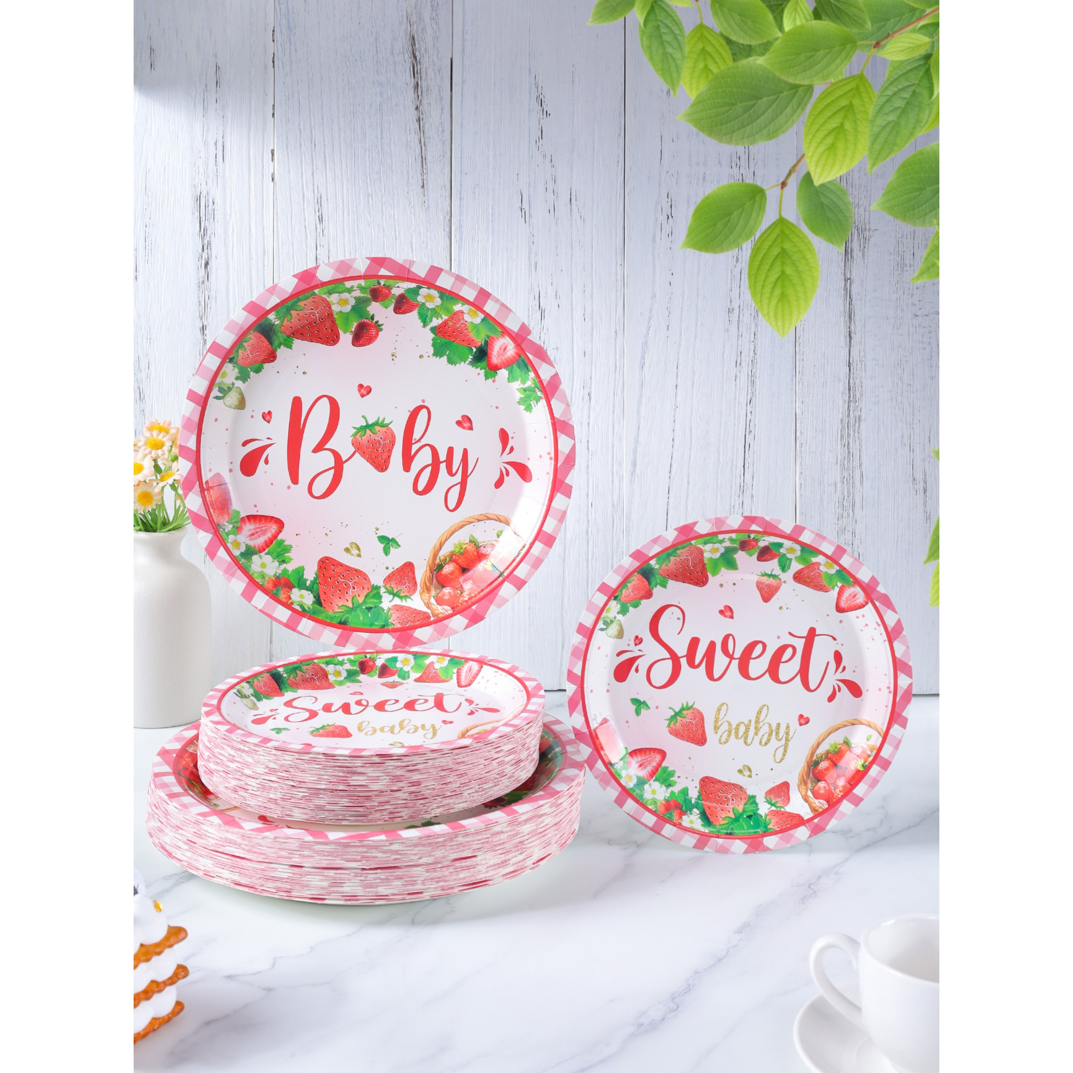 amazon in paper plates