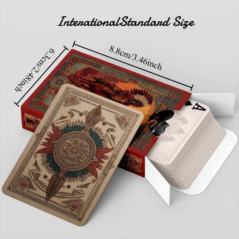 a set 54 original playing cards in a western - Temu Iceland