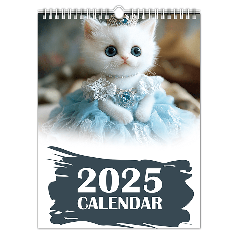 

1pc 2025 Cat - 12- Blank For And , And Personal