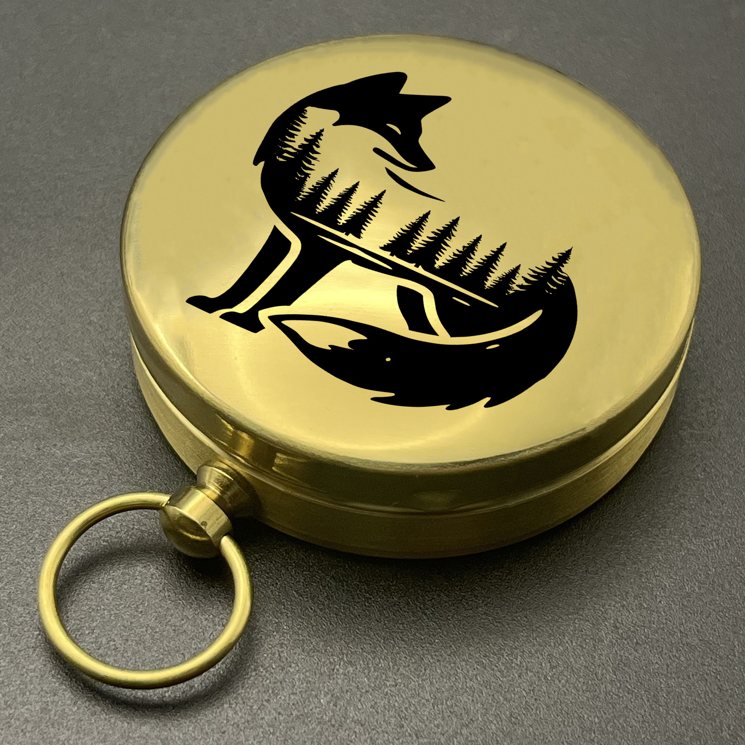 Fox & Forest Classic Pocket Style Camping Compass