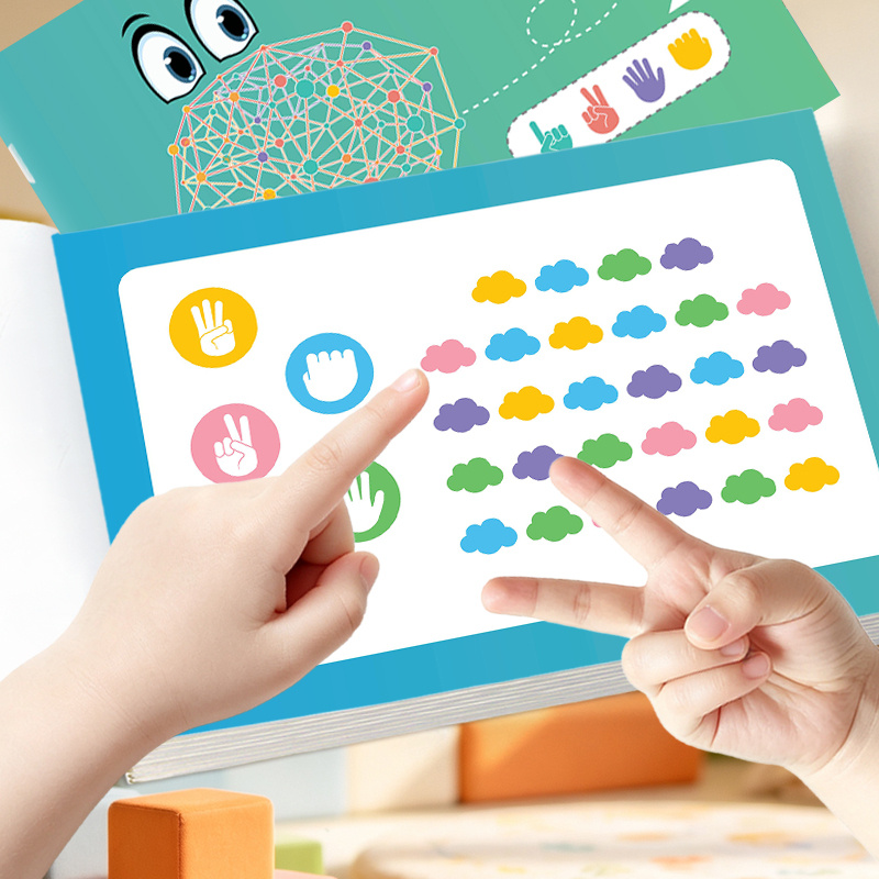 Hand-Eye Coordination Brain Activity Workbook for Toddlers