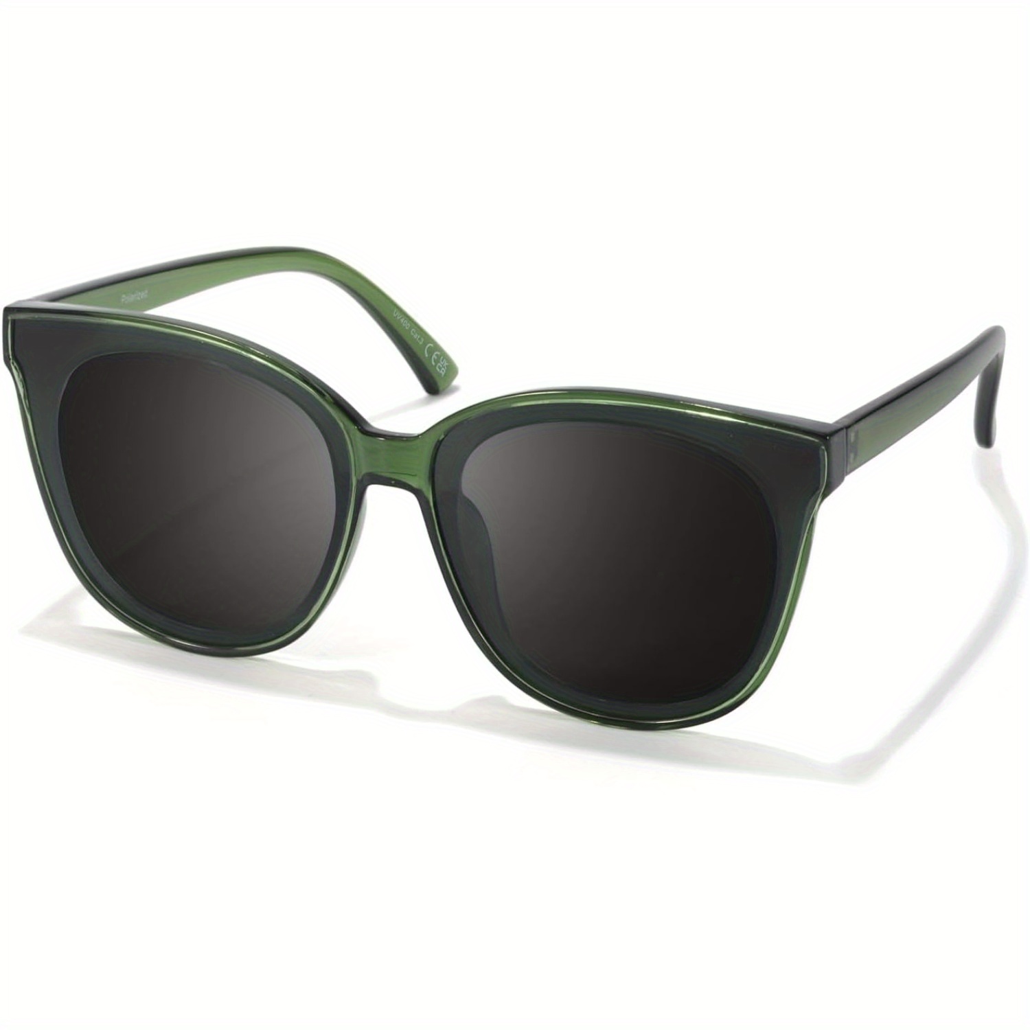 womens cat eye glasses polarized oversized vintage fashion  display picture 1