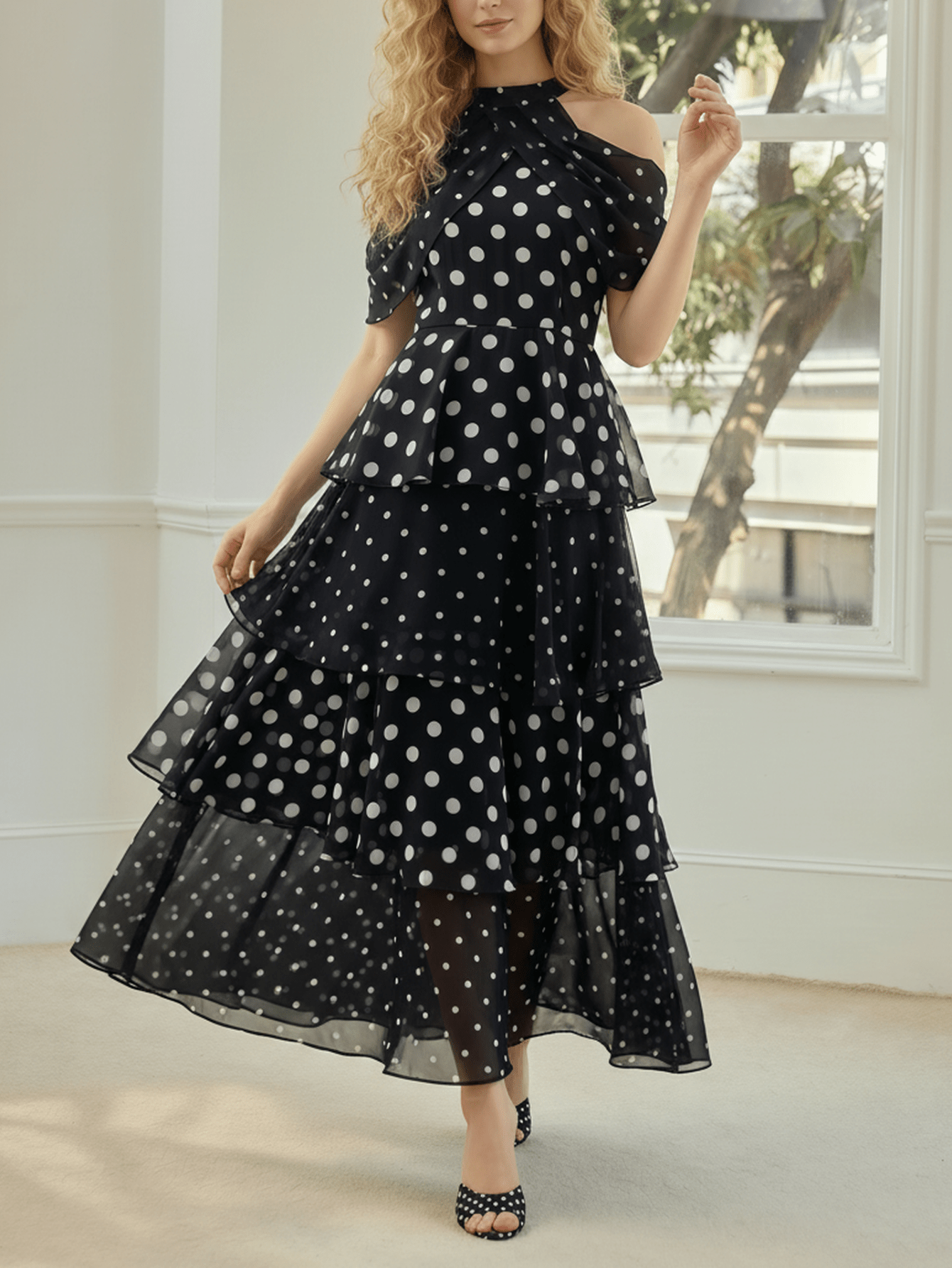 2 piece prom dresses long Ball Gown Scoop Neck Sleeveless Long Tulle 2 Piece Set Prom Dress, Lace Beading