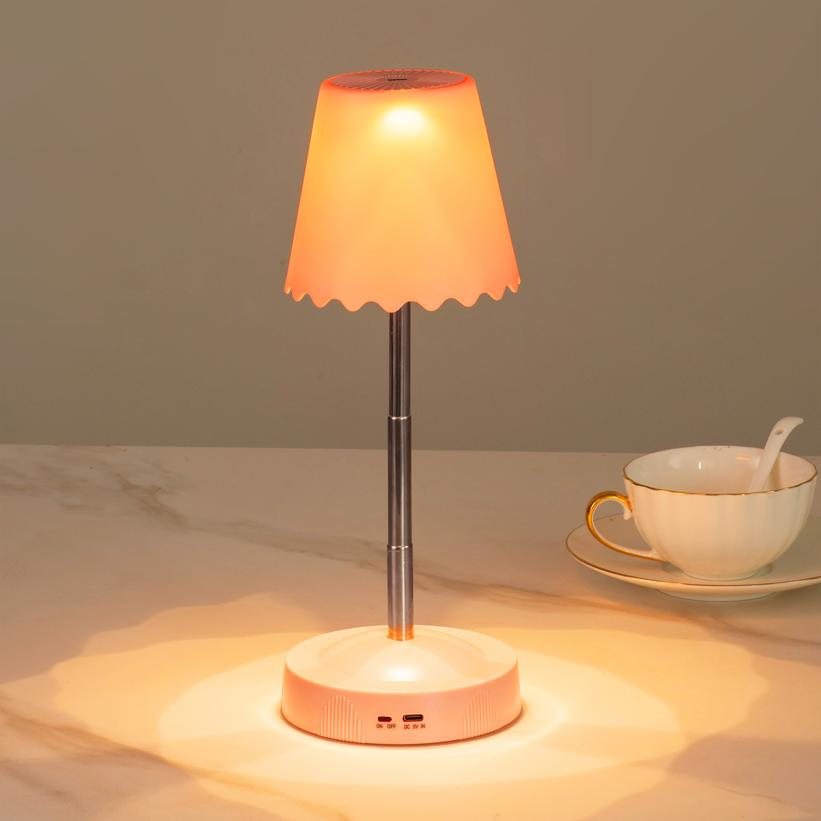 Smart Desk Lamp with Motion Sensor and Dimmable Features