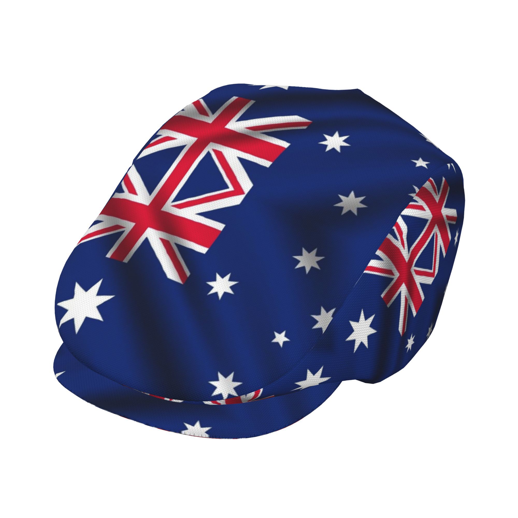 TEMU 1pc Of Australia's Design, Featuring A Full Print On Hats Suitable For Men And Women, Including Newsboy Caps, Berets, Irish Hats, Driver Caps,