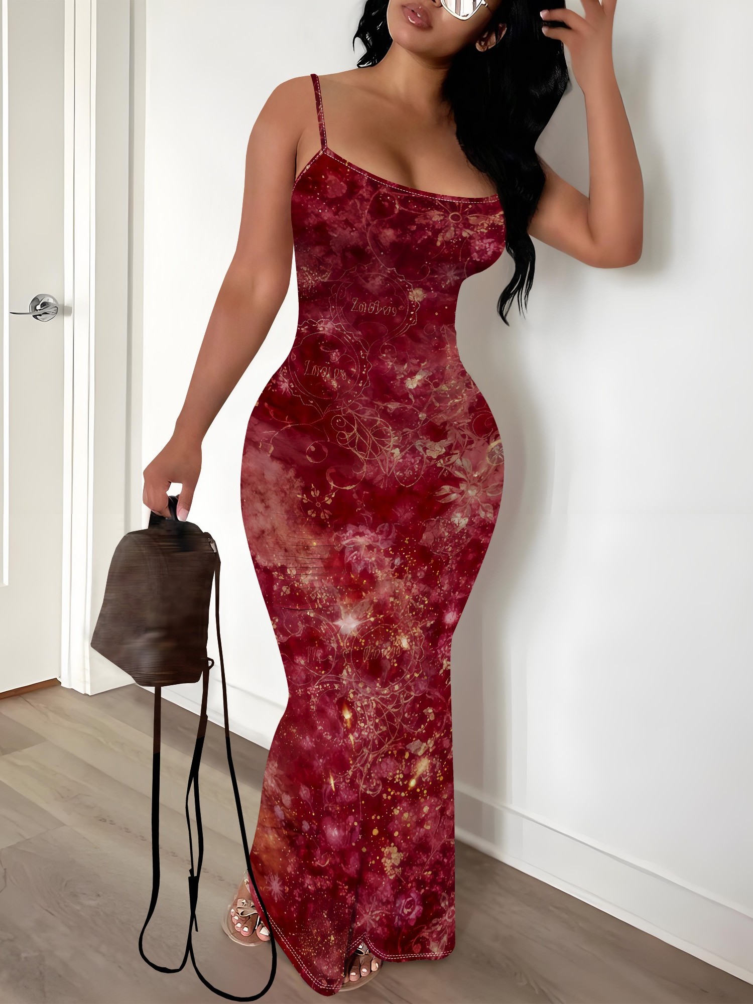 velvet gowns sold on Temu United States