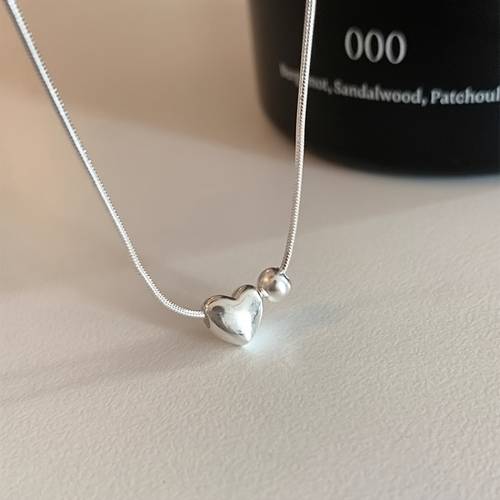 conjunto de 2 peças de colar e pulseira com contas de elegantes e modernas, joalharia feminina em aço inoxidável 316, design minimalista e requintado, retro e , adequado para mulheres, casais, , uso diário e festas, presente de