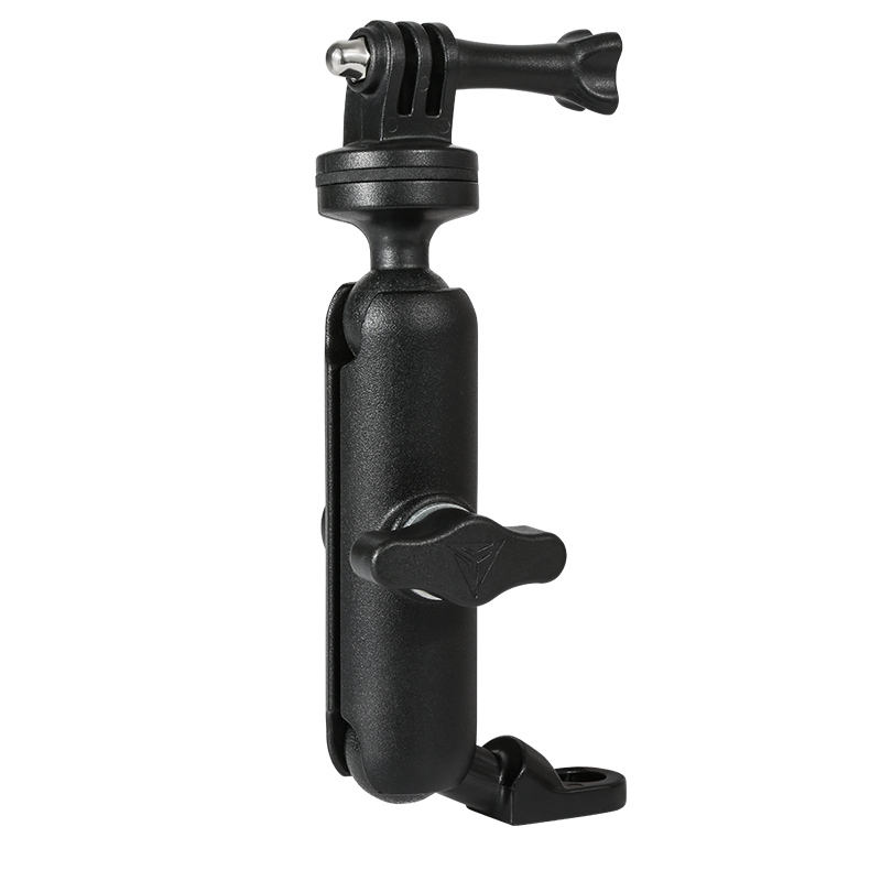 TEMU Soporte universal de cámara para manillar de motocicleta giratorio y estable para scooters, bicicletas, bicicletas de montaña, vehículos