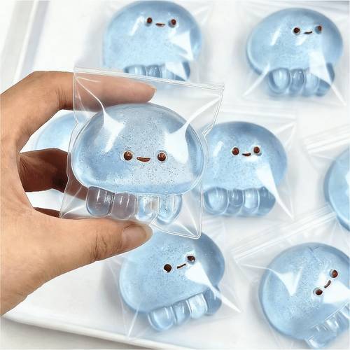1pc jellyfish fidget toys for anxiety relaxation perfect desk accessory fillers classroom prizes activity gift supplies for easter halloween thanksgiving