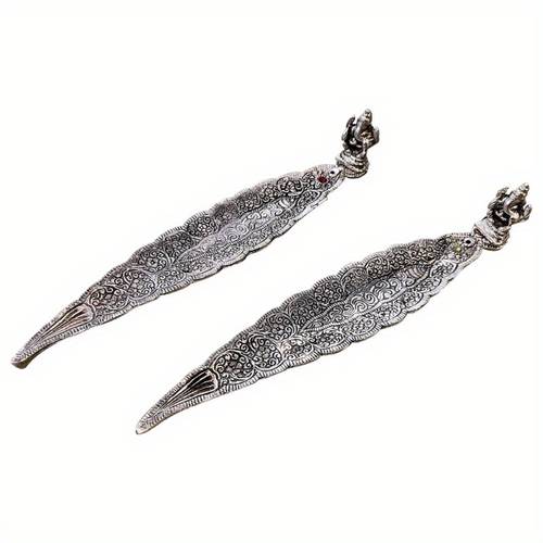 elegant silvery holder set of 2 relaxation meditation home fragrance aromatherapy decor