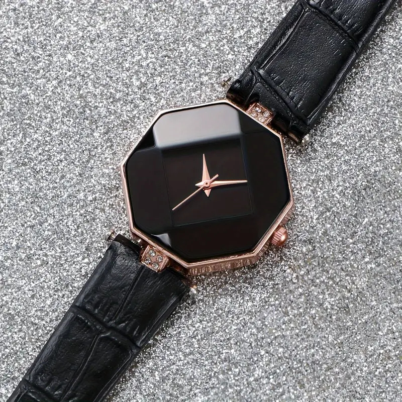 A Stylish And Elegant Quartz Watch for Women Paired with a Bracelet - The Perfect Gift for Her.