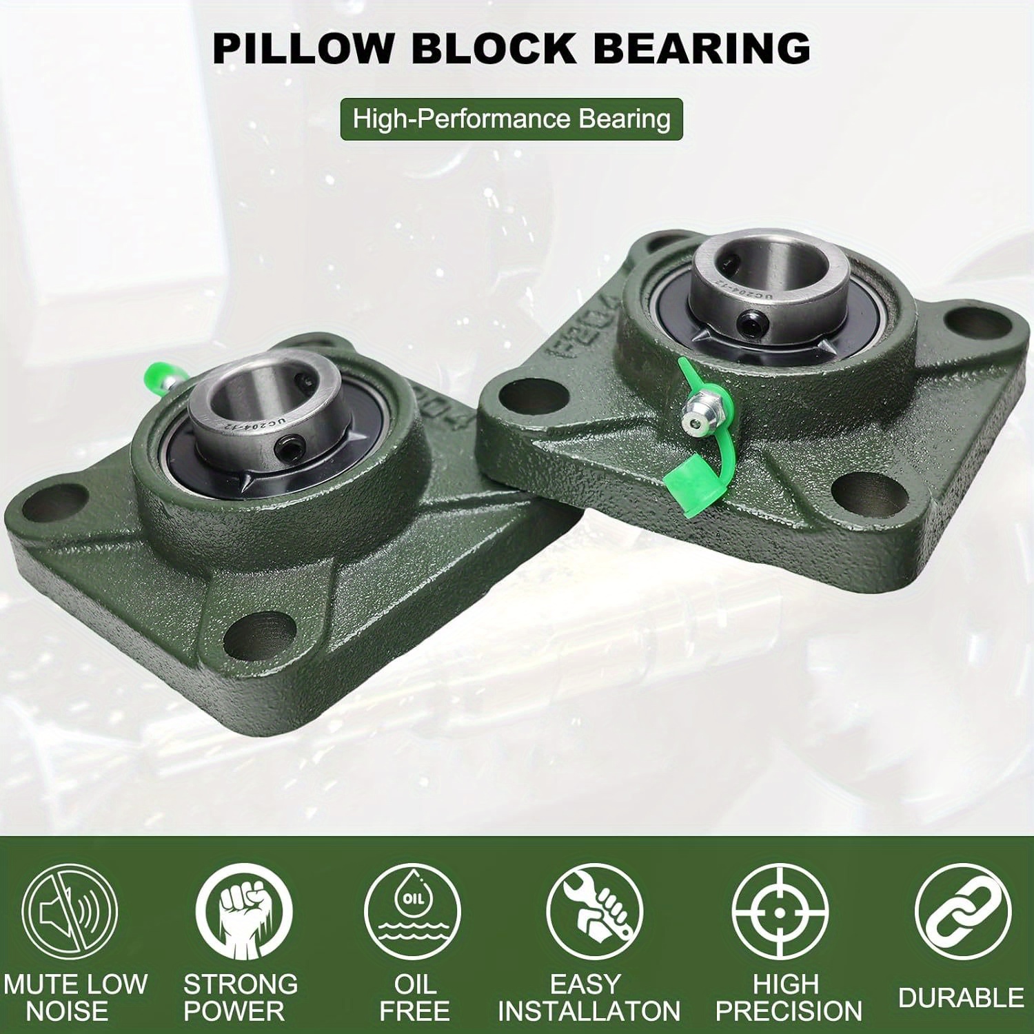 8mm Zinc Alloy Bearing KFL08 – Pillow Block Flange Design