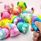 gift for her him random 7 15 22pcs multi item party animal toys bulk kawaii mini squishies toys for stuffers birthday party giveaways suitable for halloween and christmas celebrations expanding soft toys