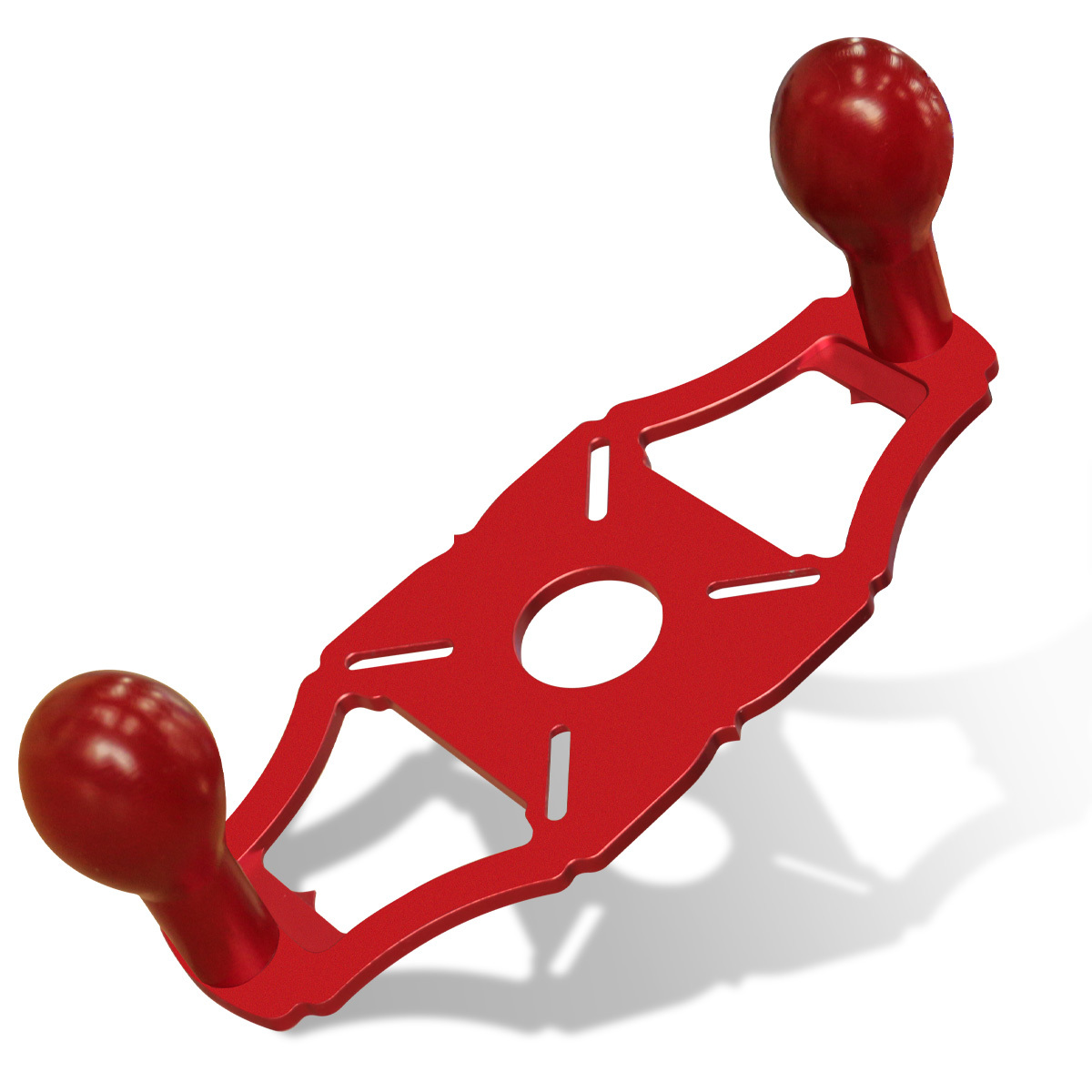 TEMU Base de défonceuse améliorée pour guide de chant - Base de rainurage avec poignées et pointeur d'axe - Base de fraisage pour travail pour