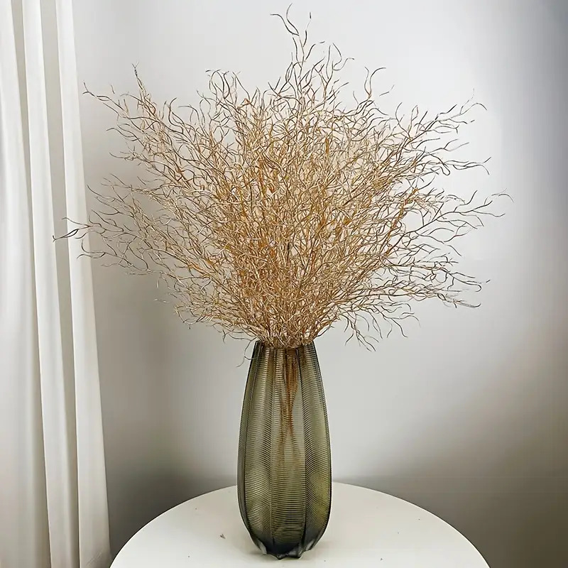 Image of 3pcs 's Breath Artificial Flowers, High-quality Realistic Plastic Coral Branches, For Home Wedding Party Decoration, Holiday Christmas Thanksgiving Arrangements
