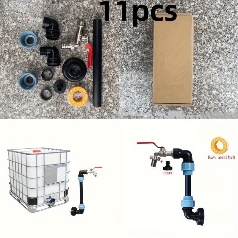 water tank fittings sold on Temu United States