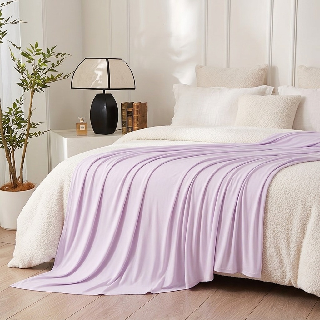 1pc ultra soft double sided cooling blanket hot sleepers