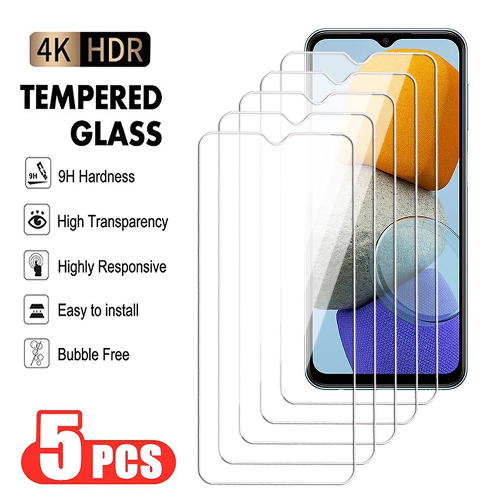 

5-pack Tempered Glass Screen Protector A24 A25 A34 A35 5g, 9h Hardness, High , , Bubble-free Display Guard