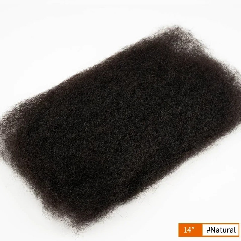 TEMU Extensions de Cheveux QVR Remy Afro Bouclés Kinky en Gros - Texture Afro/Kinky en Cheveux Humains pour Dreadlocks, Volume et Longueur Faciles à