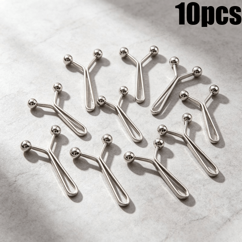 TEMU Lot de 10 cache-rétrécissement d'aisselles couture -visibilité, outil invisible - pour vêtements manches, poignets rétractables couture, protège