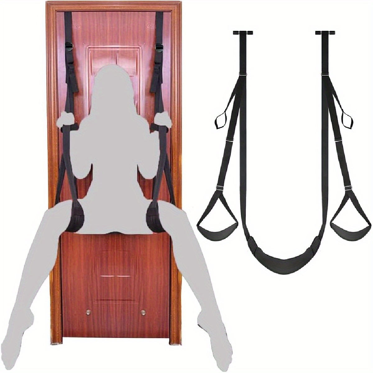 sex toys swings Sex Swing Bondage Restraints Bdsm Toys, 2 In 1 Door Sex Swing & Thigh –  BlessMyBucket