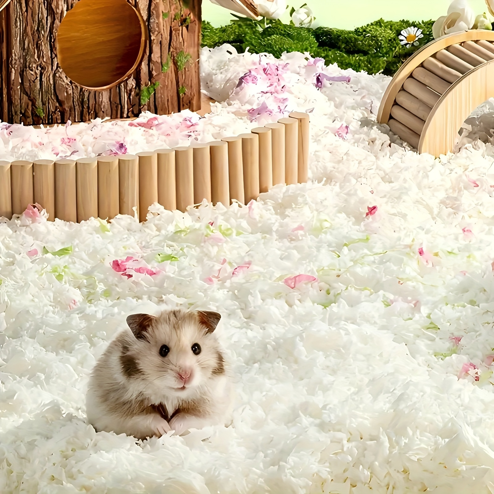 hamster paper dust shavings cage bed mat Temu Kuwait