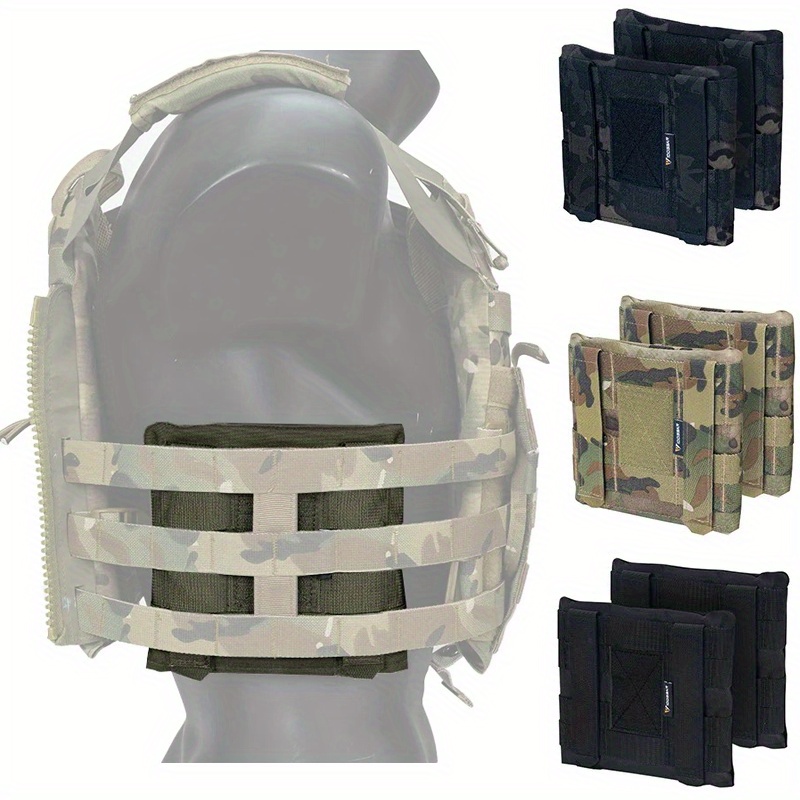 2er-pack   camouflage seitentasche für jpc2.0 avs weste - molle jagdausrüstung mit verschluss